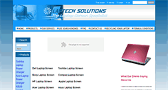 Desktop Screenshot of laptechsolutions.com.au